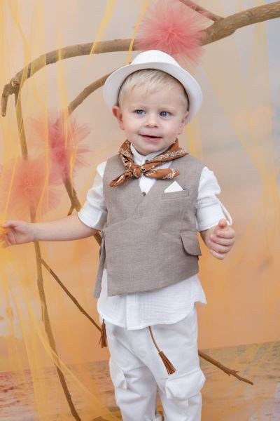 bbbbbbbbbbΒαπτιστικά ρούχα για αγόρι Bambolino Antouan