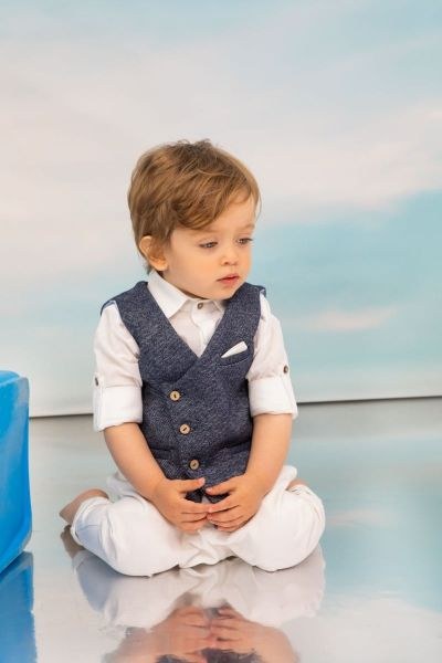 bbbbbbbbbbΒαπτιστικά ρούχα αγόρι Bambolino Aris 