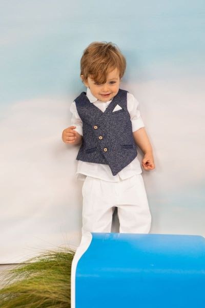 bbbbbbbbbbΒαπτιστικά ρούχα αγόρι Bambolino Aris 