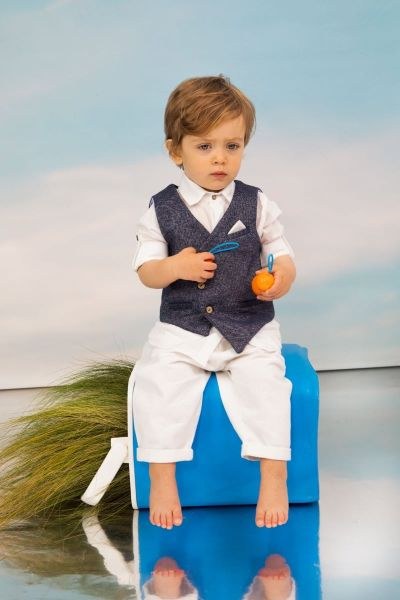 bbbbbbbbbbΒαπτιστικά ρούχα αγόρι Bambolino Aris 