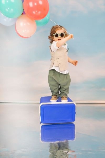 bbbbbbbbbbΒαπτιστικά ρούχα αγόρι Bambolino Thanos