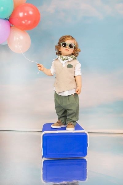 bbbbbbbbbbΒαπτιστικά ρούχα αγόρι Bambolino Thanos