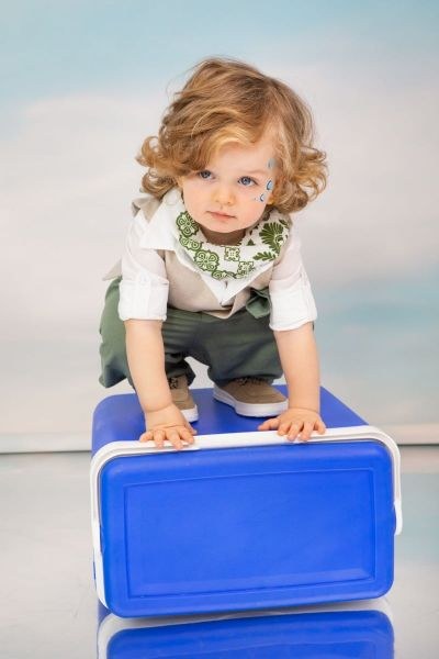 bbbbbbbbbbΒαπτιστικά ρούχα αγόρι Bambolino Thanos