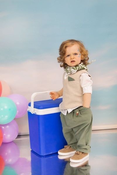 bbbbbbbbbbΒαπτιστικά ρούχα αγόρι Bambolino Thanos