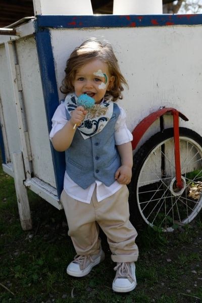 bbbbbbbbbbΒαπτιστικά ρούχα για αγόρι Bambolino Xaris