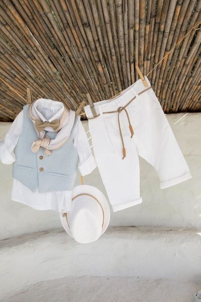 bbbbbbbbbbΒαπτιστικά ρούχα για αγόρι Bambolino Mironas