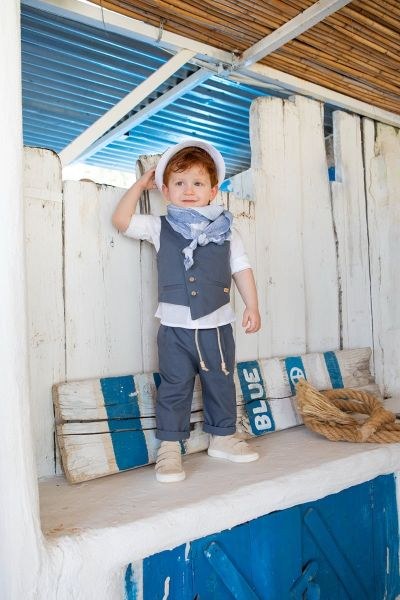 bbbbbbbbbbΒαπτιστικά ρούχα για αγόρι Bambolino Kiriakos