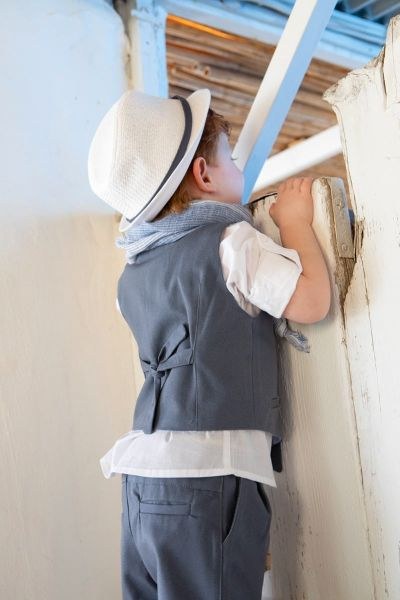 bbbbbbbbbbΒαπτιστικά ρούχα για αγόρι Bambolino Kiriakos