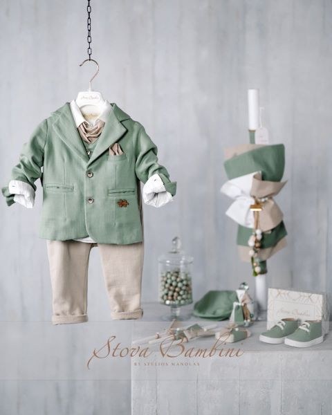 bbbbbbbbbbΒαπτιστικά ρούχα αγόρι φθινόπωρο - χειμώνας Stova Bambini AW 25-26 B1