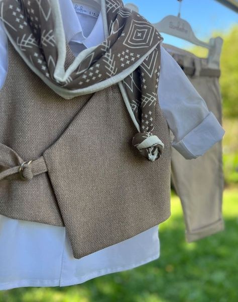 bbbbbbbbbbΒαπτιστικά ρούχα για αγόρι φθινόπωρο - χειμώνας Bambolino Stelios