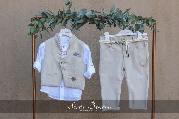 bbbbbbbbbbεπώνυμα βαπτιστικά ρούχα για αγόρια από την Stova Bambini