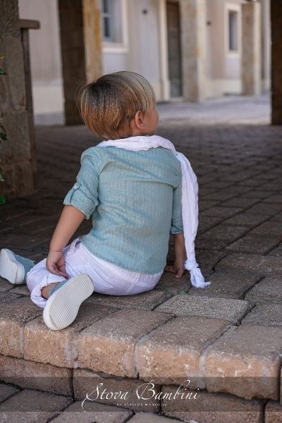 bbbbbbbbbbΒαπτιστικά ρούχα για αγόρι Stova Bambini SS24 B29