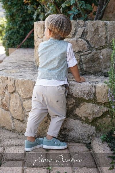 bbbbbbbbbbΒαπτιστικά ρούχα για αγόρι Stova Bambini SS24 B2