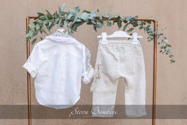 bbbbbbbbbbΒαπτιστικά ρούχα για αγόρι Stova Bambini SS24 B32
