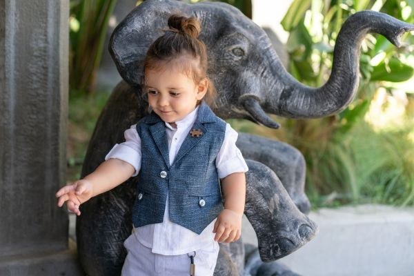 bbbbbbbbbbΒαπτιστικά ρούχα αγόρι Stova Bambini SS25 B10