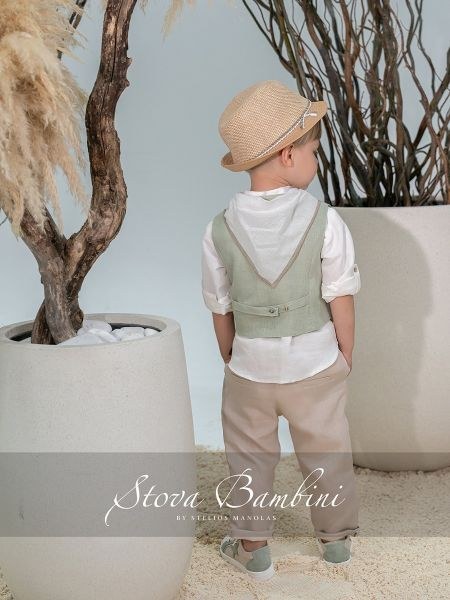 bbbbbbbbbbΒαπτιστικά ρούχα αγόρι Stova Bambini SS26 B2