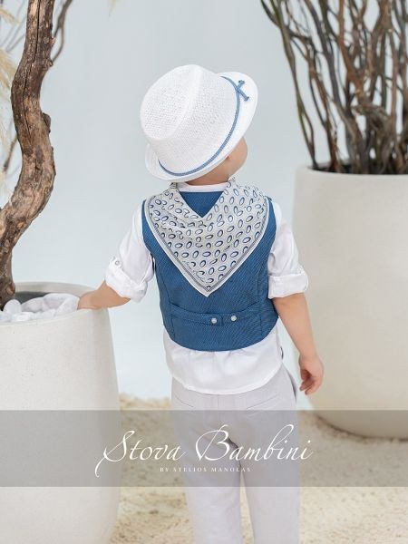 bbbbbbbbbbΒαπτιστικά ρούχα αγόρι Stova Bambini SS26 B4