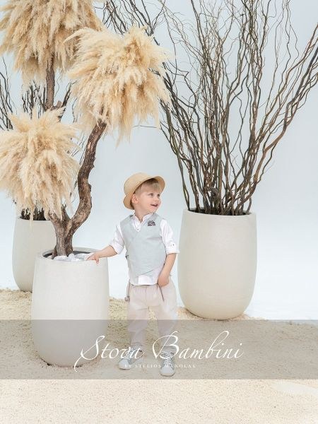 bbbbbbbbbbΒαπτιστικά ρούχα αγόρι Stova Bambini SS26 B13