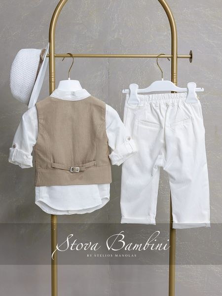 bbbbbbbbbbΒαπτιστικά ρούχα αγόρι Stova Bambini SS26 B24