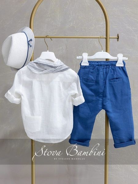 bbbbbbbbbbΒαπτιστικά ρούχα αγόρι Stova Bambini SS26 B31