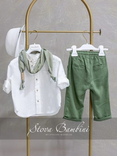 bbbbbbbbbbΒαπτιστικά ρούχα αγόρι Stova Bambini SS26 B33