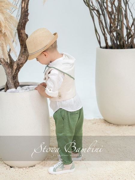 bbbbbbbbbbΒαπτιστικά ρούχα αγόρι Stova Bambini SS26 B6