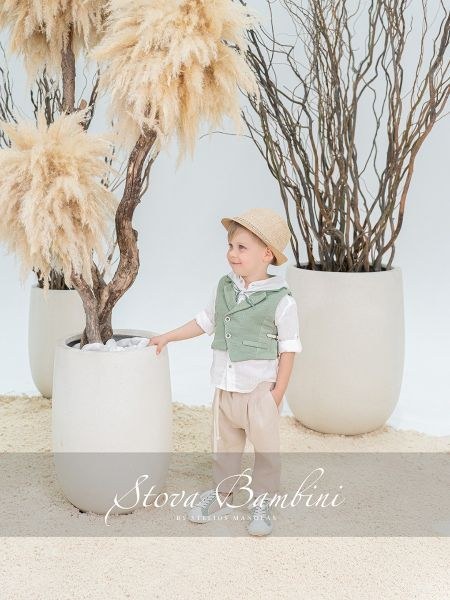 bbbbbbbbbbΒαπτιστικά ρούχα αγόρι Stova Bambini SS26 B8