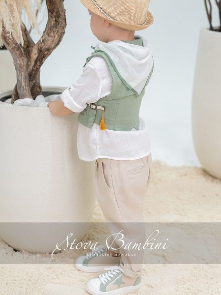 bbbbbbbbbbΒαπτιστικά ρούχα αγόρι Stova Bambini SS26 B8