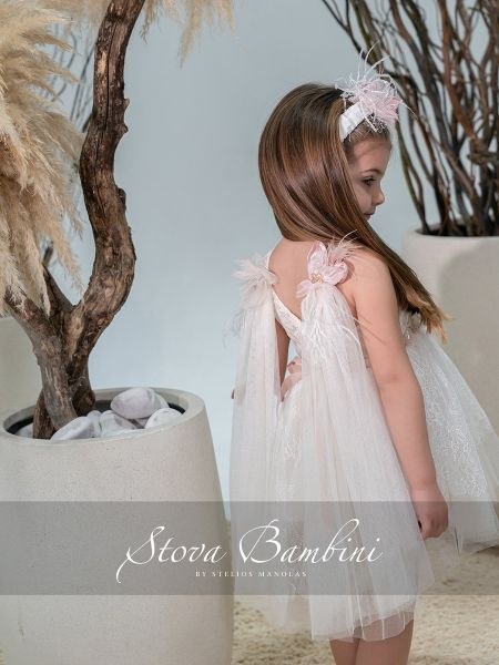 bbbbbbbbbbΒαπτιστικά ρούχα κορίτσι Stova Bambini SS26 G15