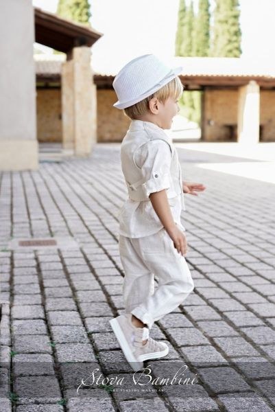 bbbbbbbbbbΒαπτιστικά ρούχα για αγόρι Stova Bambini SS24 B20