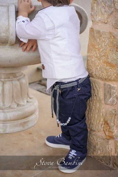 bbbbbbbbbbΒαπτιστικά ρούχα για αγόρι Stova Bambini SS24 B6