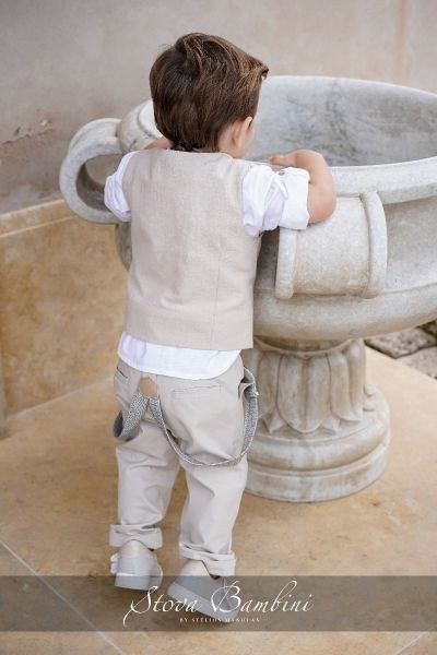 bbbbbbbbbbΒαπτιστικά ρούχα για αγόρι Stova Bambini SS24 B11