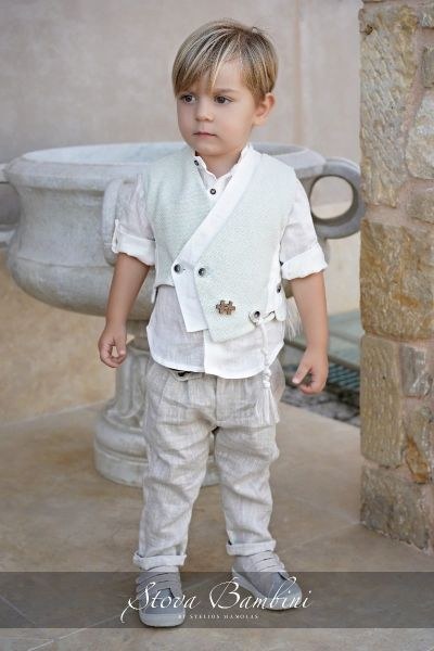 bbbbbbbbbbεπώνυμα βαπτιστικά ρούχα για αγόρια από την Stova Bambini