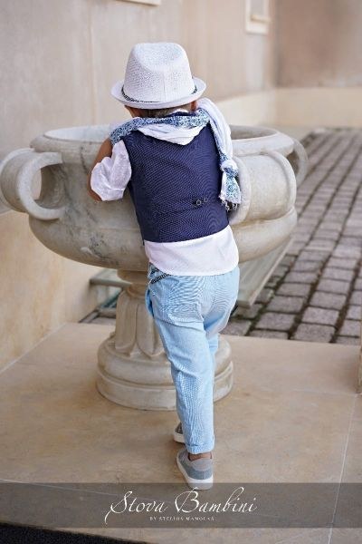 bbbbbbbbbbΒαπτιστικά ρούχα για αγόρι Stova Bambini SS24 B8