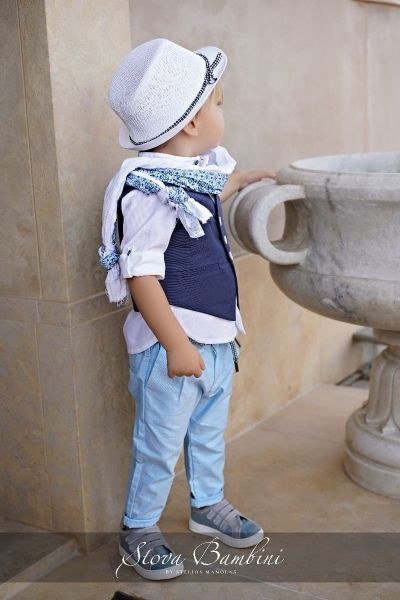bbbbbbbbbbΒαπτιστικά ρούχα για αγόρι Stova Bambini SS24 B8