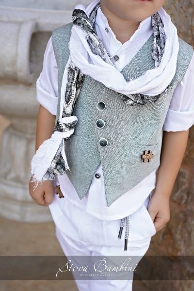 bbbbbbbbbbStock βαπτιστικά ρούχα για αγόρι Stova Bambini SS24 B7