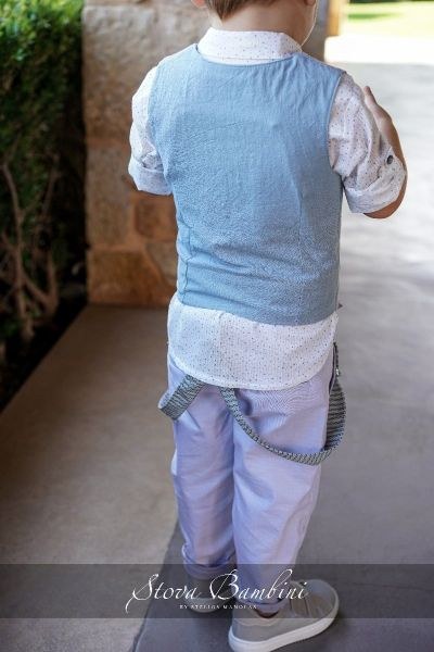 bbbbbbbbbbΒαπτιστικά ρούχα για αγόρι Stova Bambini SS24 B12