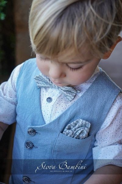 bbbbbbbbbbΒαπτιστικά ρούχα για αγόρι Stova Bambini SS24 B12