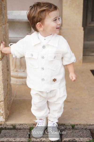 bbbbbbbbbbΈνα ιδιαίτερο boho σύνολο βάπτισης, ένα μοναδικό βαπτιστικό ρούχο για αγόρι, που διατίθεται σε τρία χρώματα