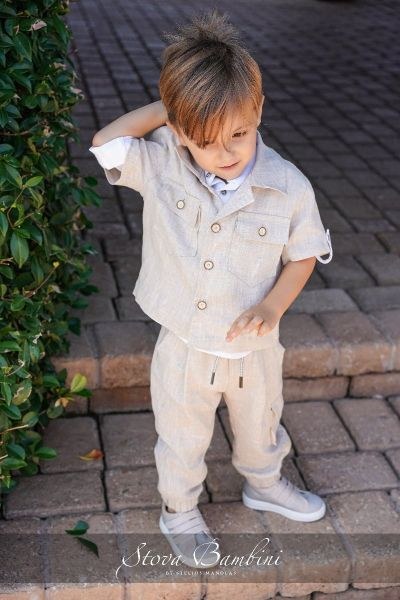 bbbbbbbbbbStock βαπτιστικά ρούχα για αγόρι Stova Bambini SS24 B25