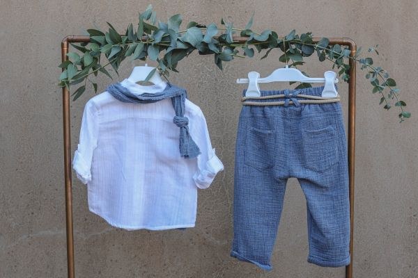 bbbbbbbbbbΒαπτιστικά ρούχα για αγόρι Stova Bambini SS24 B26