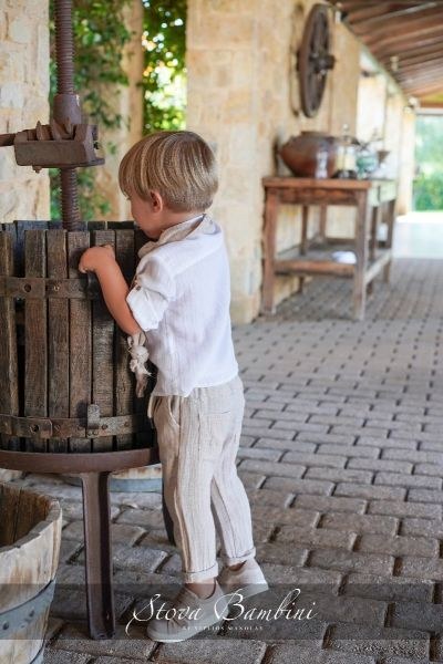 bbbbbbbbbbΒαπτιστικά ρούχα για αγόρι Stova Bambini SS24 B27