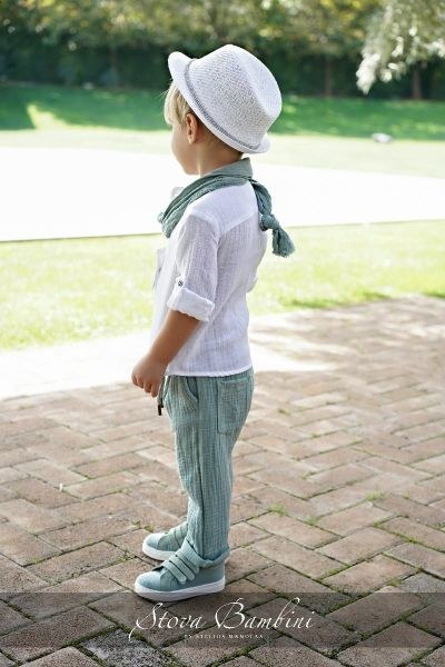 bbbbbbbbbbΒαπτιστικά ρούχα για αγόρι Stova Bambini SS24 B28