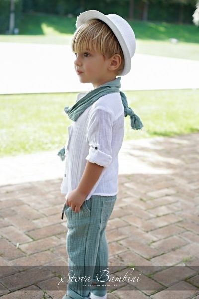 bbbbbbbbbbΒαπτιστικά ρούχα για αγόρι Stova Bambini SS24 B28