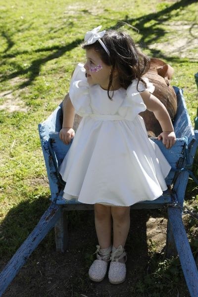 bbbbbbbbbbΒαπτιστικά ρούχα Bambolino Matoula 1601