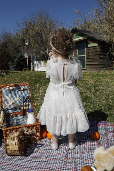 bbbbbbbbbbΒαπτιστικά ρούχα κορίτσι Bambolino Ilektra