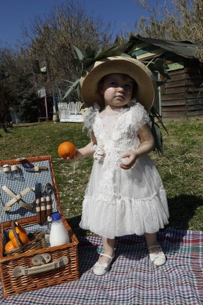 bbbbbbbbbbΒαπτιστικά ρούχα κορίτσι Bambolino Ilektra