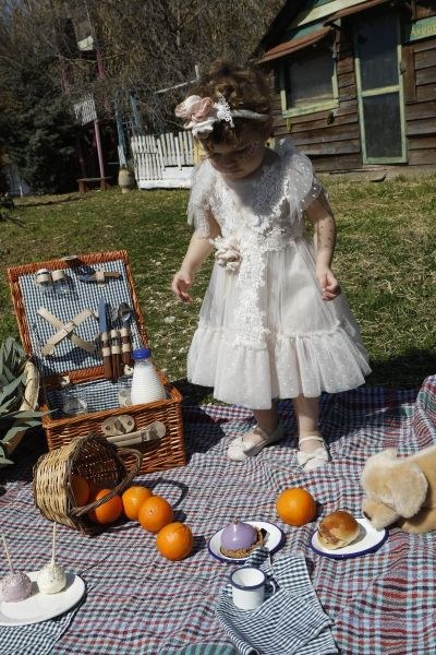 bbbbbbbbbbΒαπτιστικά ρούχα κορίτσι Bambolino Ilektra