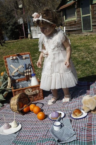 bbbbbbbbbbΒαπτιστικά ρούχα κορίτσι Bambolino Ilektra