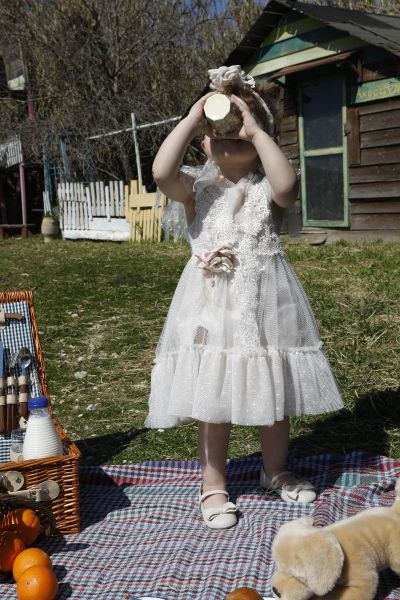 bbbbbbbbbbΒαπτιστικά ρούχα κορίτσι Bambolino Ilektra